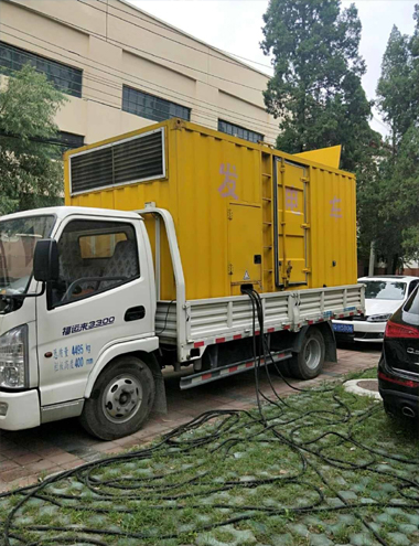 正定发电车出租-柴油发电机组排烟系统设计要求及其考虑因素